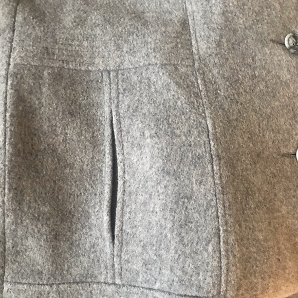 Beau Brem - Vintage Gray Lined Full Length Coat - Picture 4 of 7